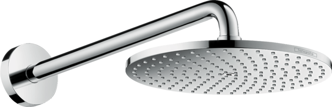 Cap dus fix Raindance S 240 1 jet, PowderRain, brat 390 mm , crom
